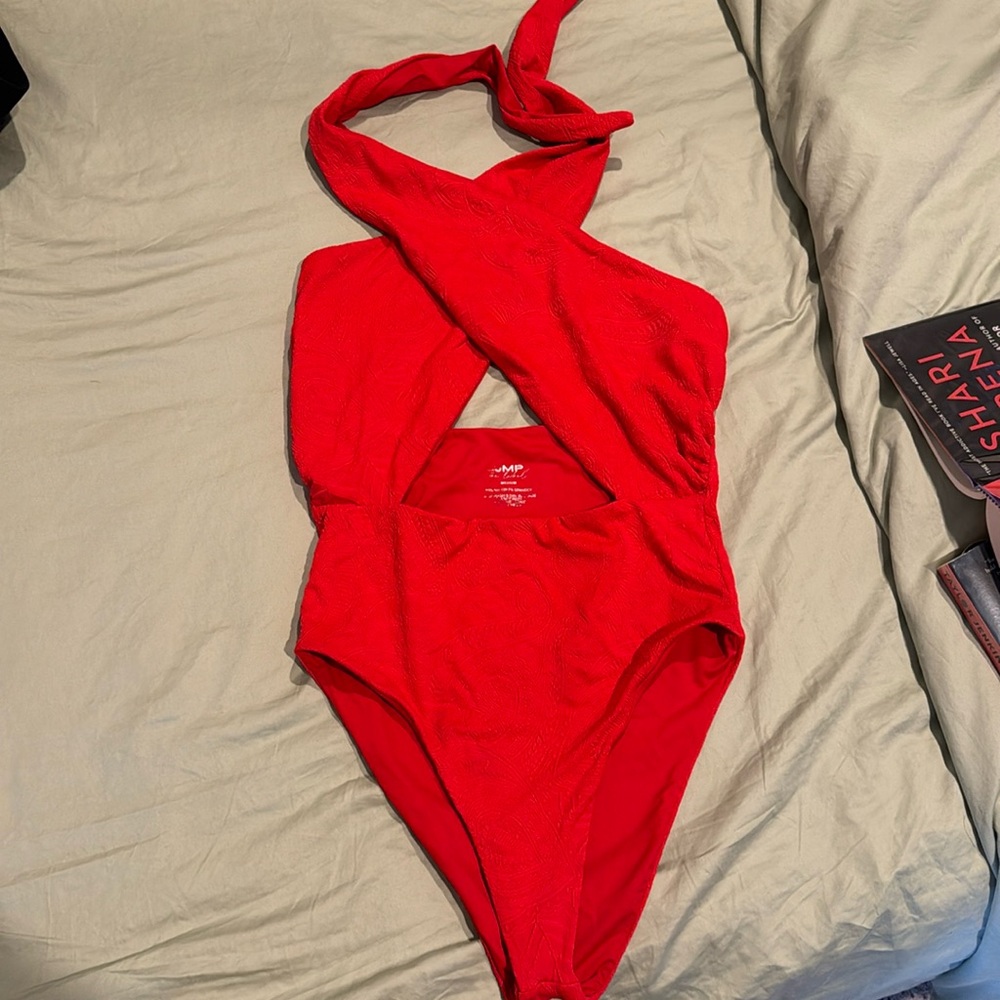 JMP the label red Santorini one piece